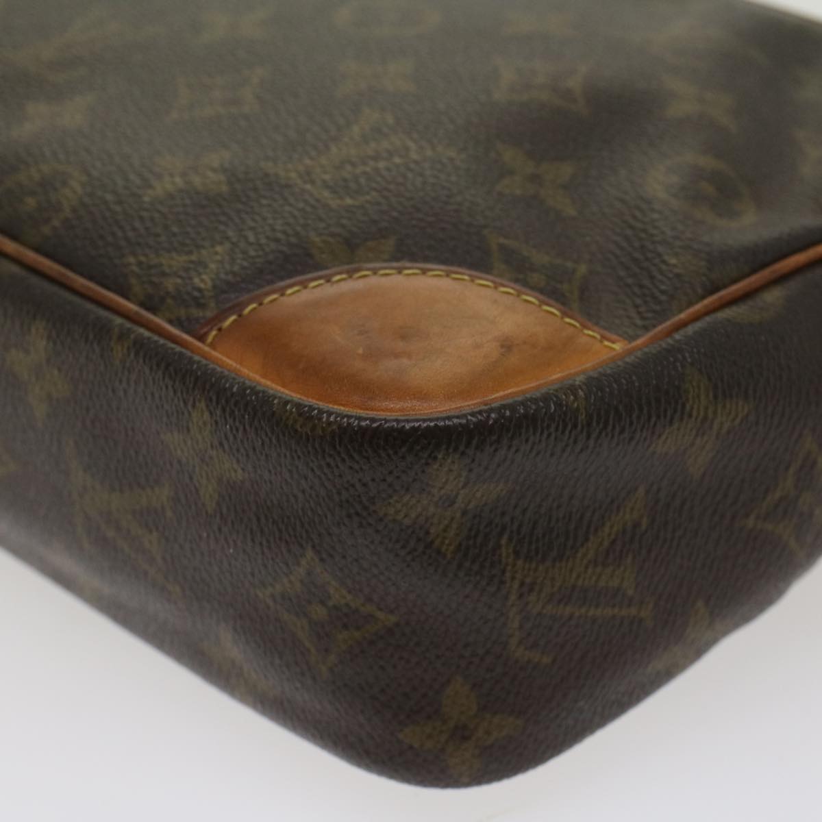 LOUIS VUITTON Monogram Compiegne 28 Clutch Bag M51845 LV Auth 46853