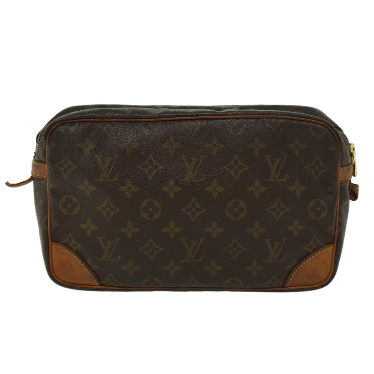 LOUIS VUITTON Monogram Compiegne 28 Clutch Bag M51845 LV Auth 46853 - 0