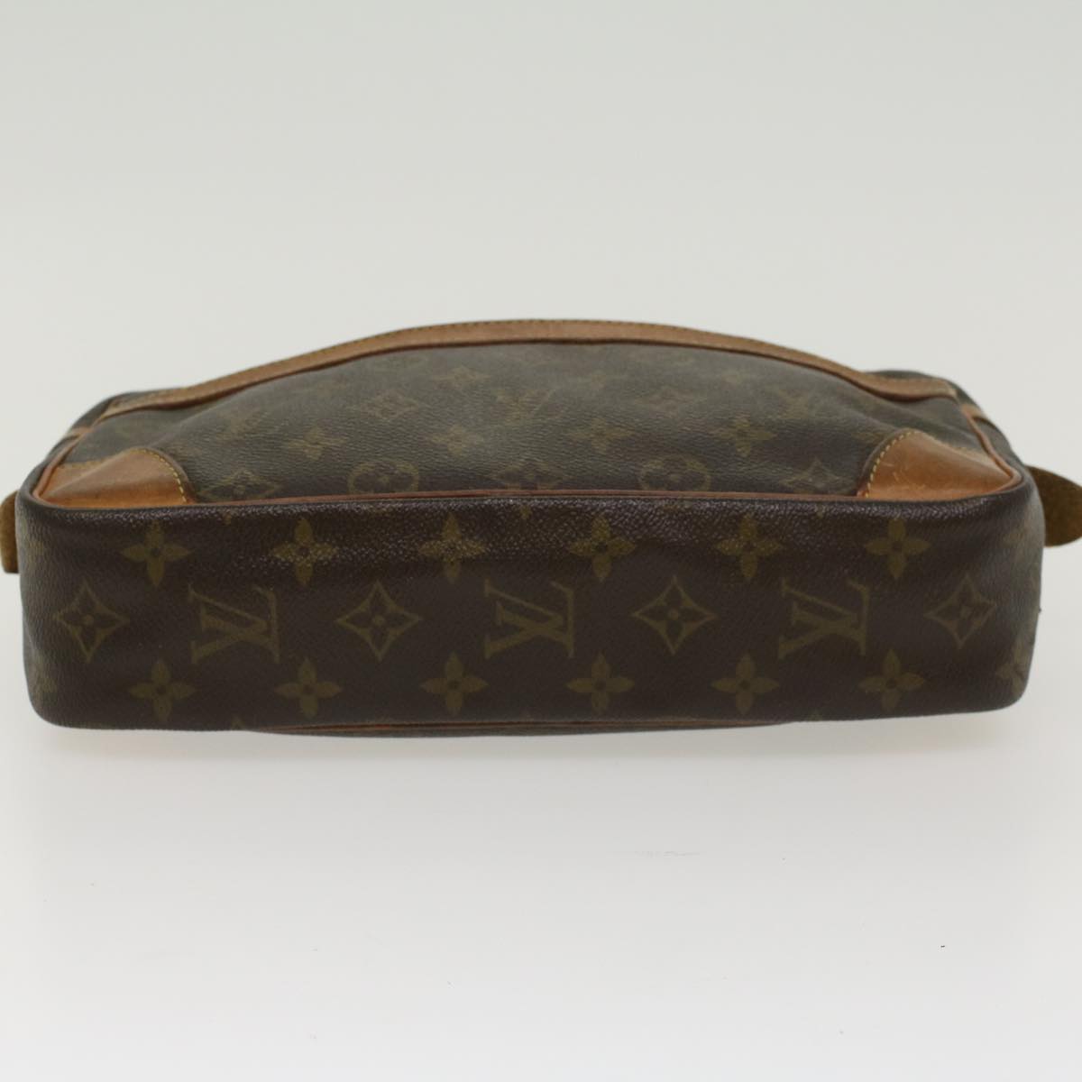 LOUIS VUITTON Monogram Compiegne 28 Clutch Bag M51845 LV Auth 46853