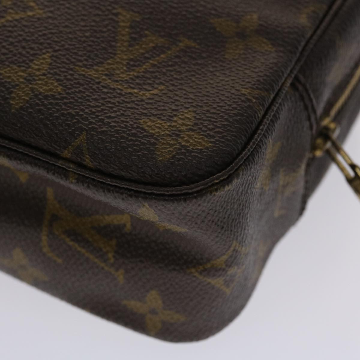 LOUIS VUITTON Monogram Trousse Toilette 23 Clutch Bag M47524 LV Auth 46855