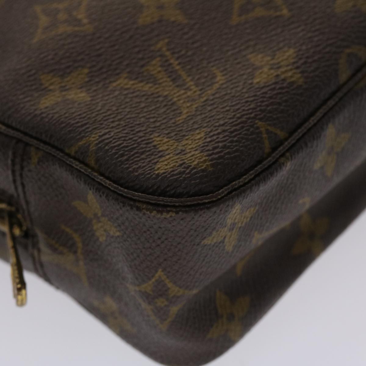 LOUIS VUITTON Monogram Trousse Toilette 23 Clutch Bag M47524 LV Auth 46855