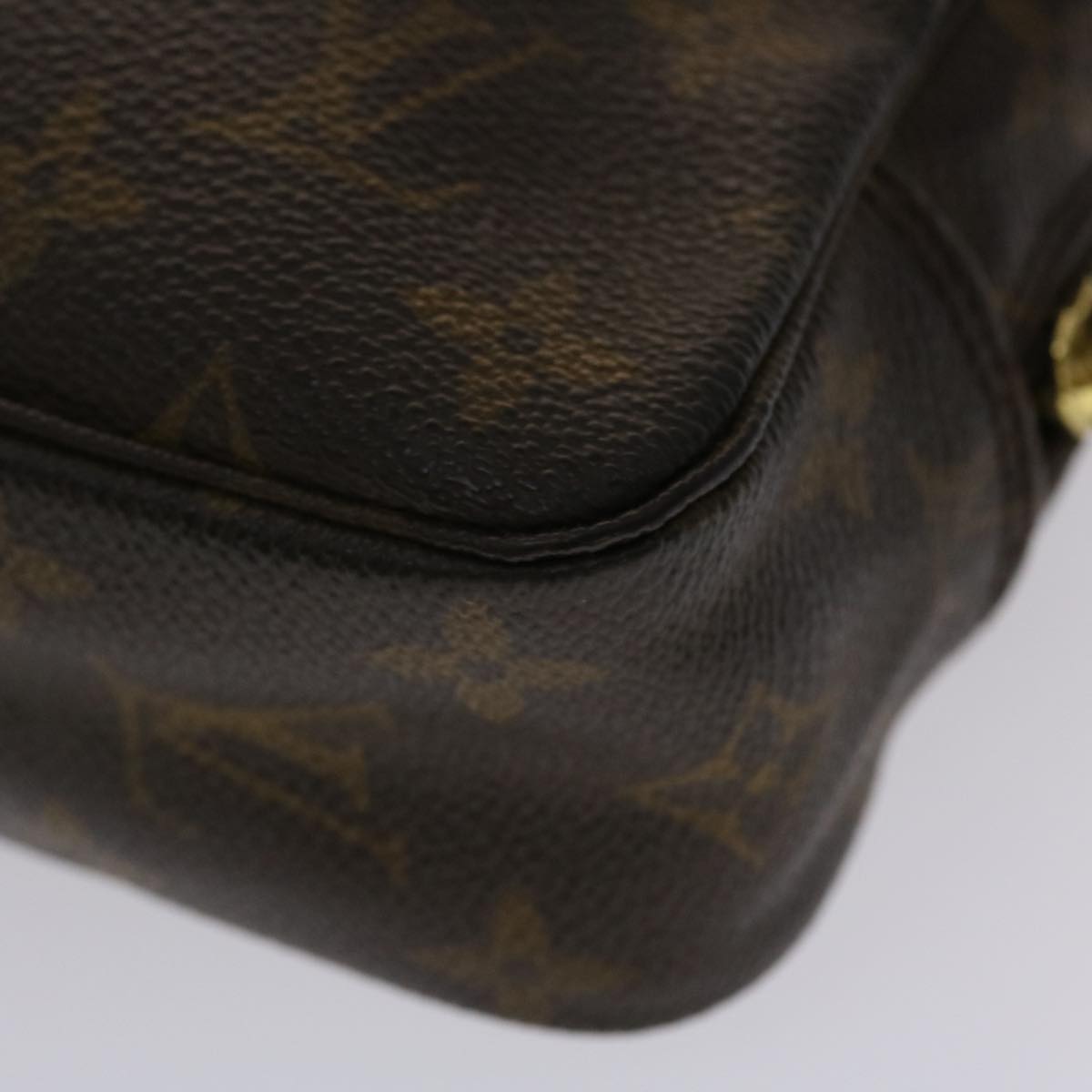 LOUIS VUITTON Monogram Trousse Toilette 23 Clutch Bag M47524 LV Auth 46856