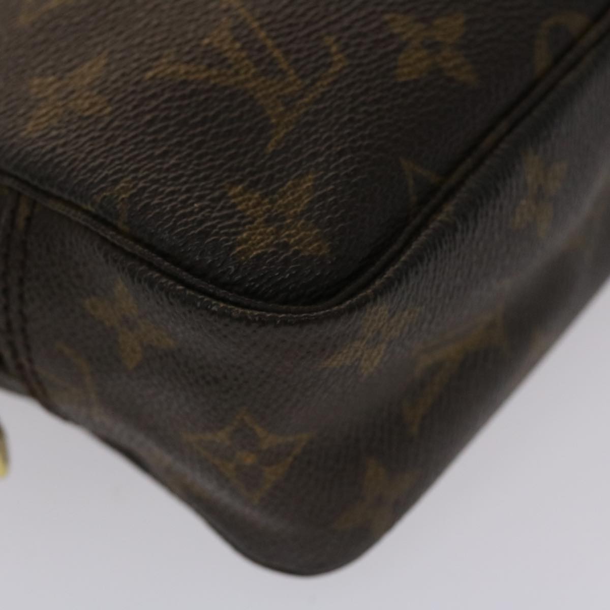 LOUIS VUITTON Monogram Trousse Toilette 23 Clutch Bag M47524 LV Auth 46856