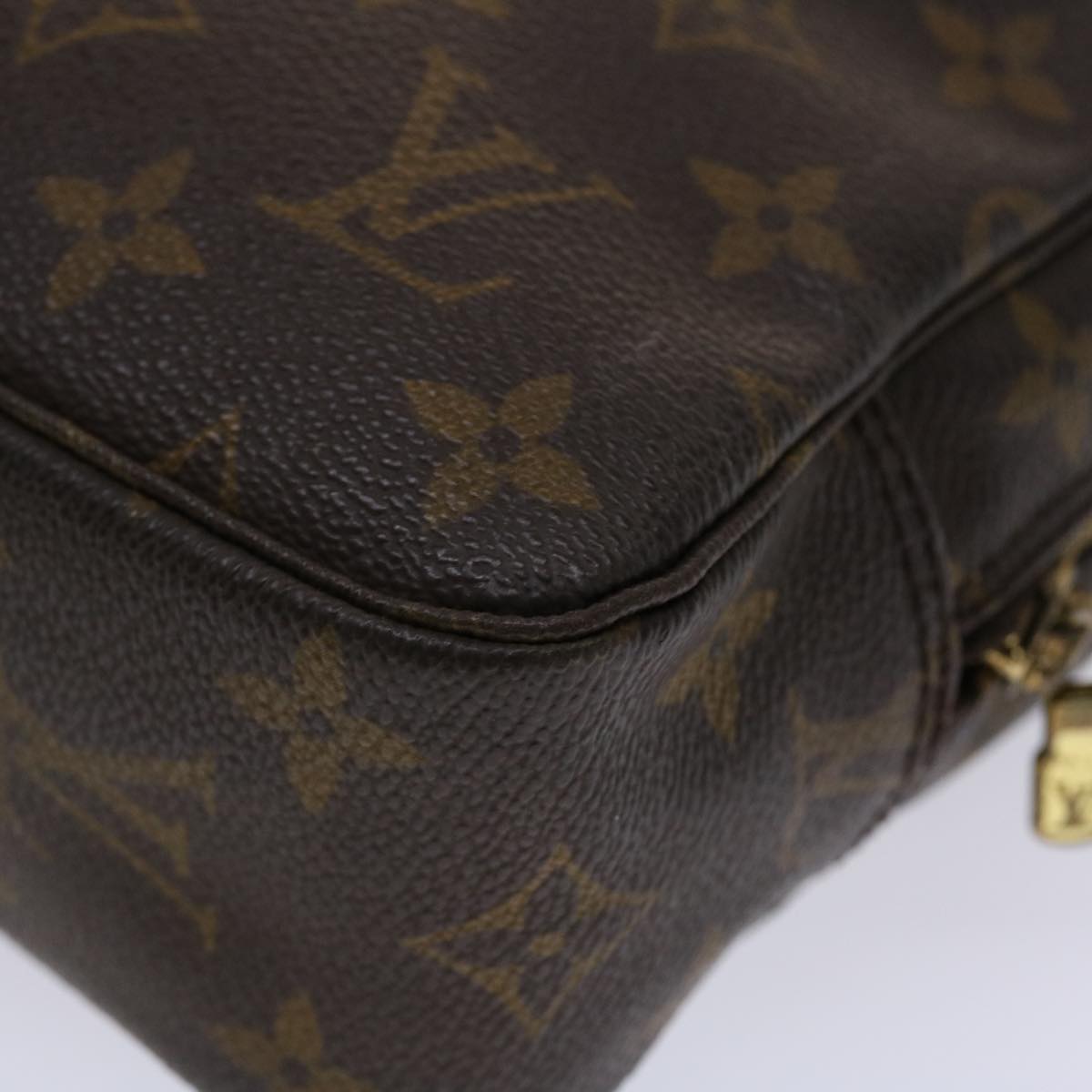 LOUIS VUITTON Monogram Trousse Toilette 23 Clutch Bag M47524 LV Auth 46861