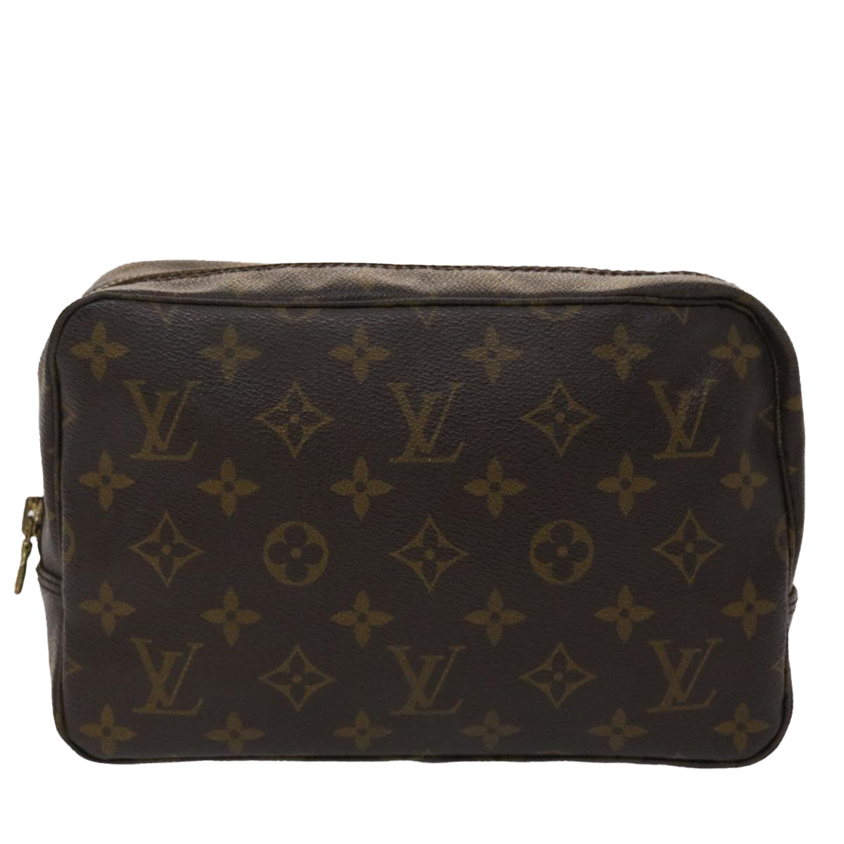 LOUIS VUITTON Monogram Trousse Toilette 23 Clutch Bag M47524 LV Auth 46861