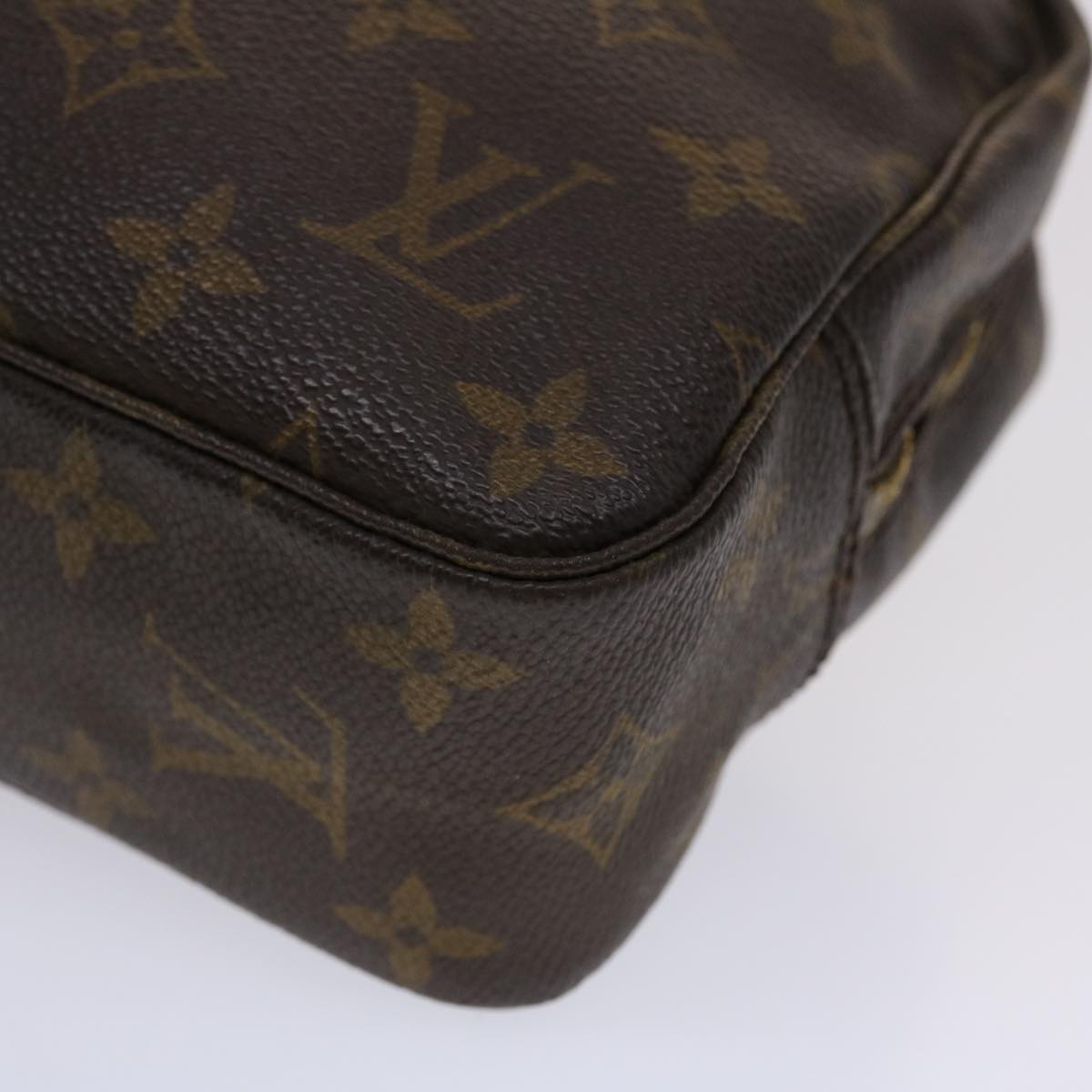 LOUIS VUITTON Monogram Trousse Toilette 23 Clutch Bag M47524 LV Auth 46861