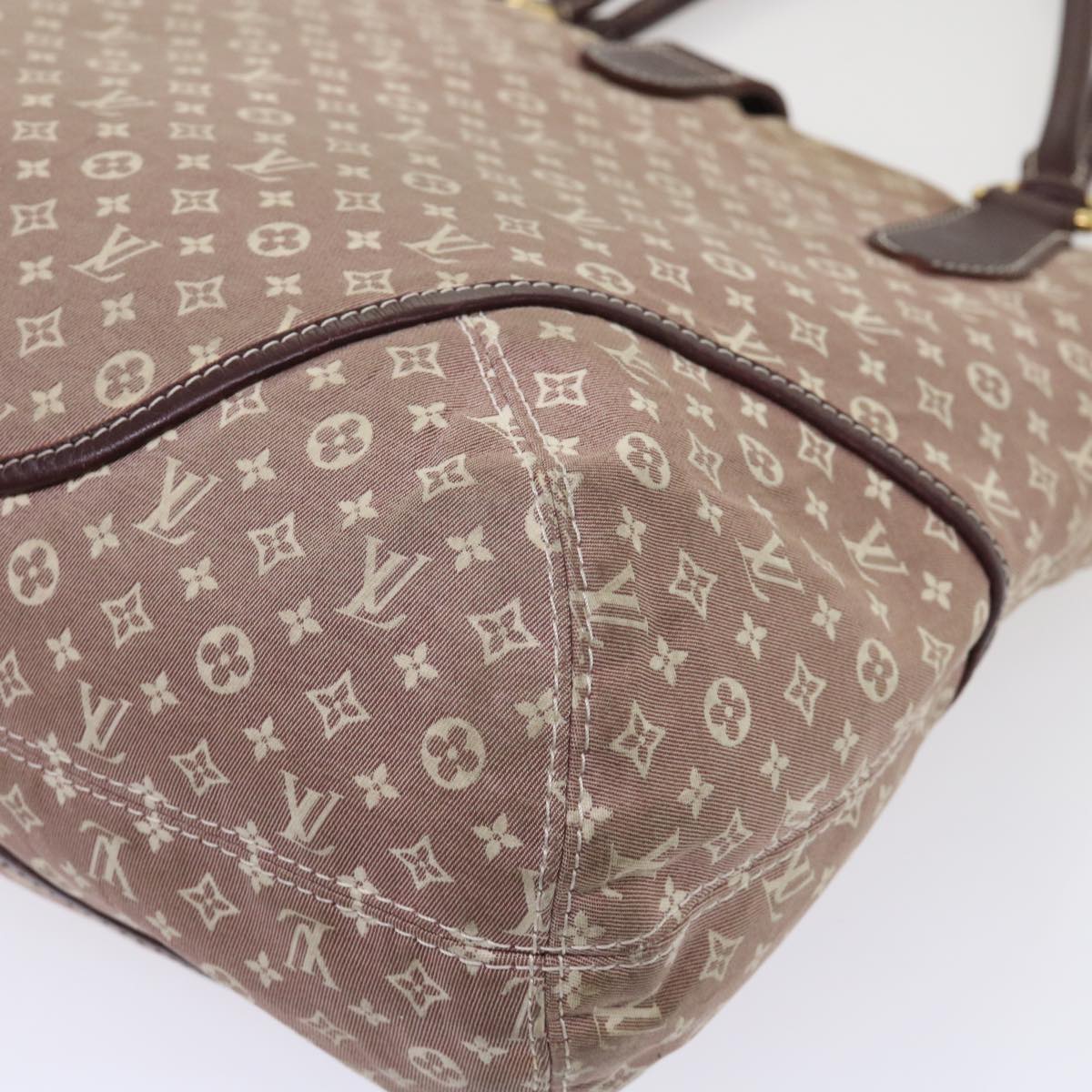 LOUIS VUITTON Monogram Idylle Elegy Hand Bag 2way Red Sepia M56698 LV Auth 46881