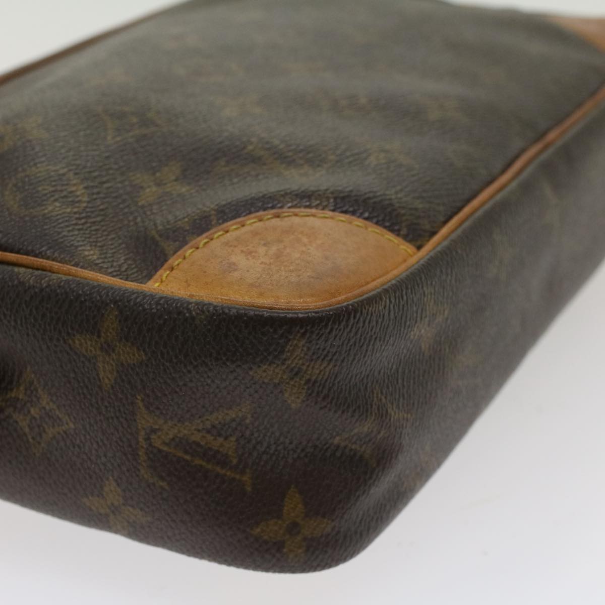 LOUIS VUITTON Monogram Compiegne 28 Clutch Bag M51845 LV Auth 46900