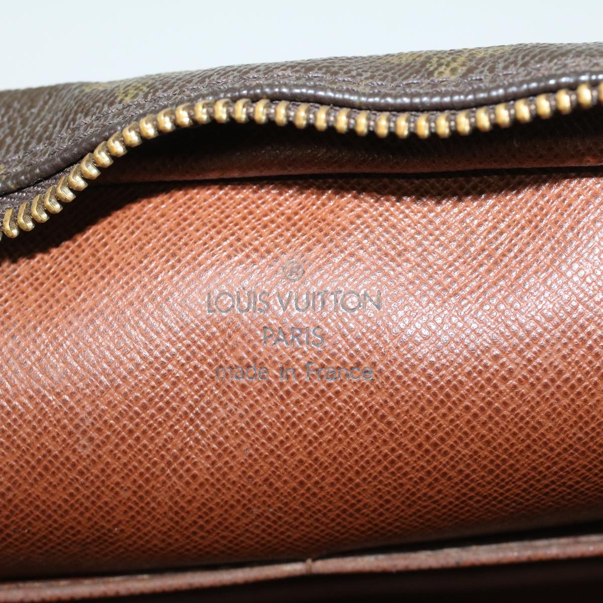 LOUIS VUITTON Monogram Compiegne 28 Clutch Bag M51845 LV Auth 46900