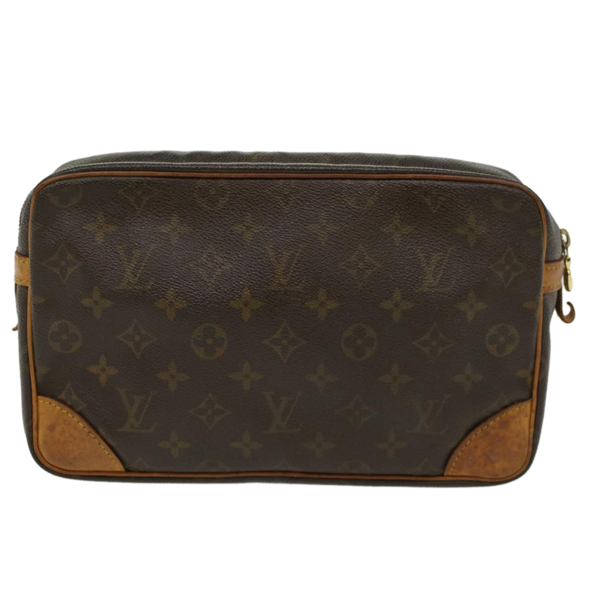 LOUIS VUITTON Monogram Compiegne 28 Clutch Bag M51845 LV Auth 46900 - 0