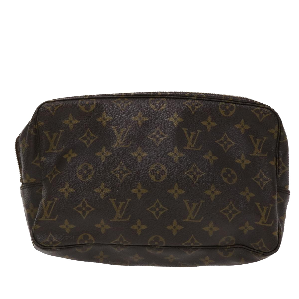 LOUIS VUITTON Monogram Trousse Toilette 28 Clutch Bag M47522 LV Auth 46901