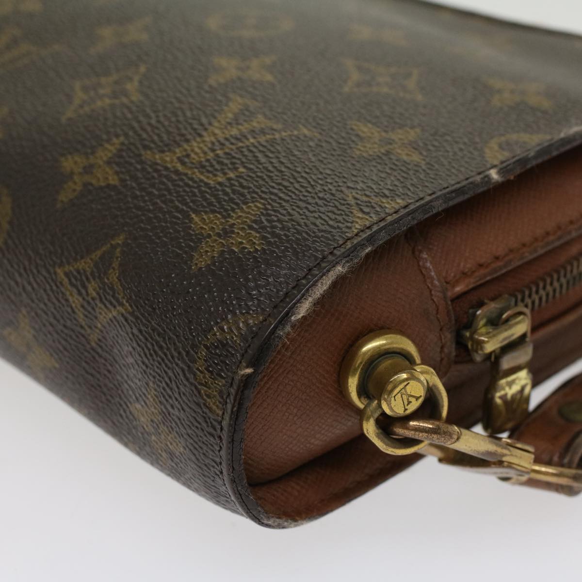 LOUIS VUITTON Monogram Orsay Clutch Bag M51790 LV Auth 46902