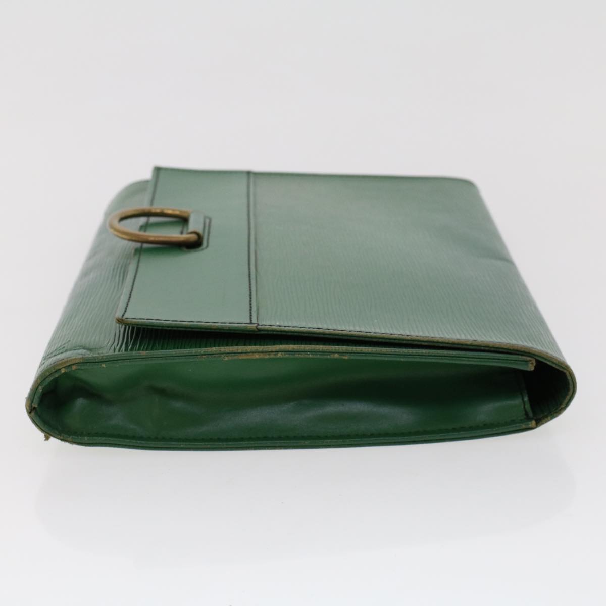 LOUIS VUITTON Epi Jena Clutch Bag Green M51808 LV Auth 46951