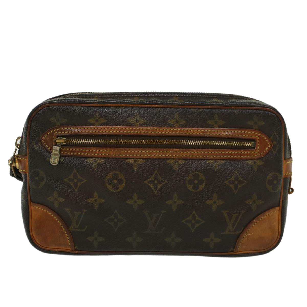 LOUIS VUITTON Monogram Marly Dragonne GM Clutch Bag M51825 LV Auth 46996 - 0