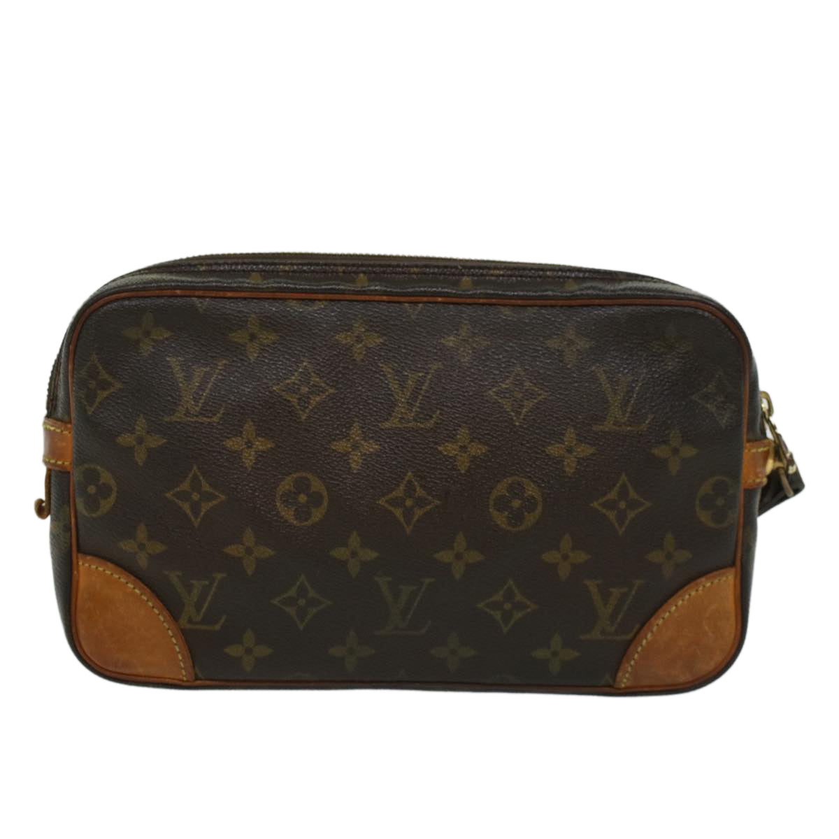 LOUIS VUITTON Monogram Marly Dragonne GM Clutch Bag M51825 LV Auth 46996