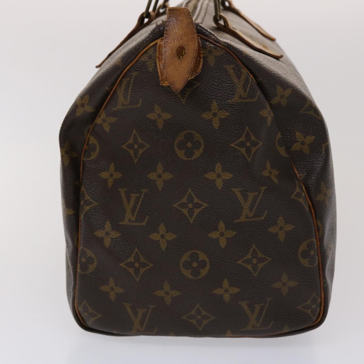 LOUIS VUITTON Monogram Speedy 30 Hand Bag M41526 LV Auth 47007