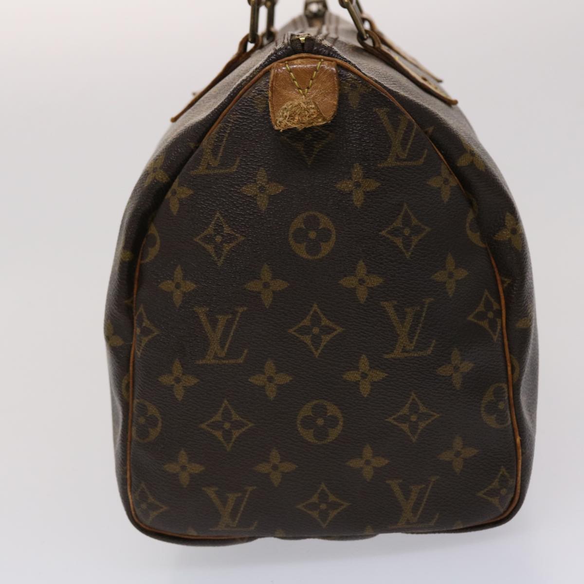 LOUIS VUITTON Monogram Speedy 30 Hand Bag M41526 LV Auth 47007