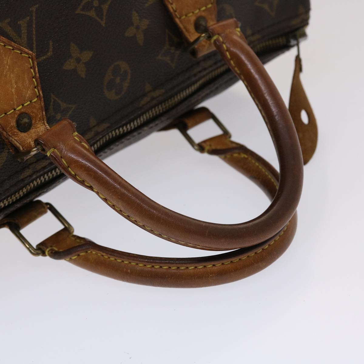 LOUIS VUITTON Monogram Speedy 30 Hand Bag M41526 LV Auth 47007