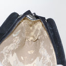 CHANEL Pouch Lamb Skin Black CC Auth 47074-10