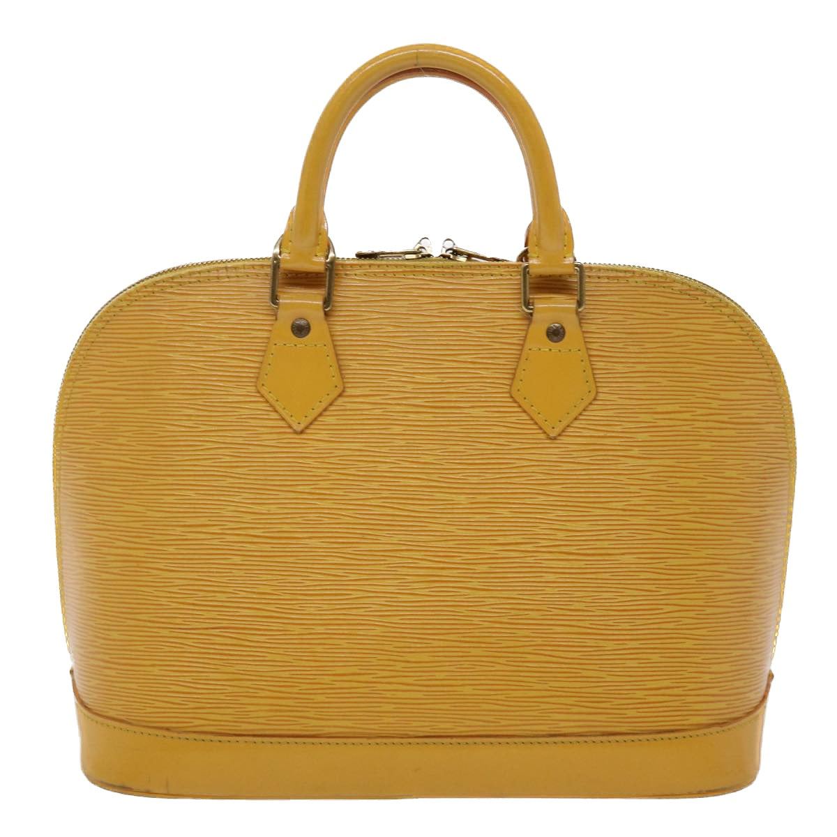 LOUIS VUITTON Epi Alma Hand Bag Tassili Yellow M52149 LV Auth 47085 - 0