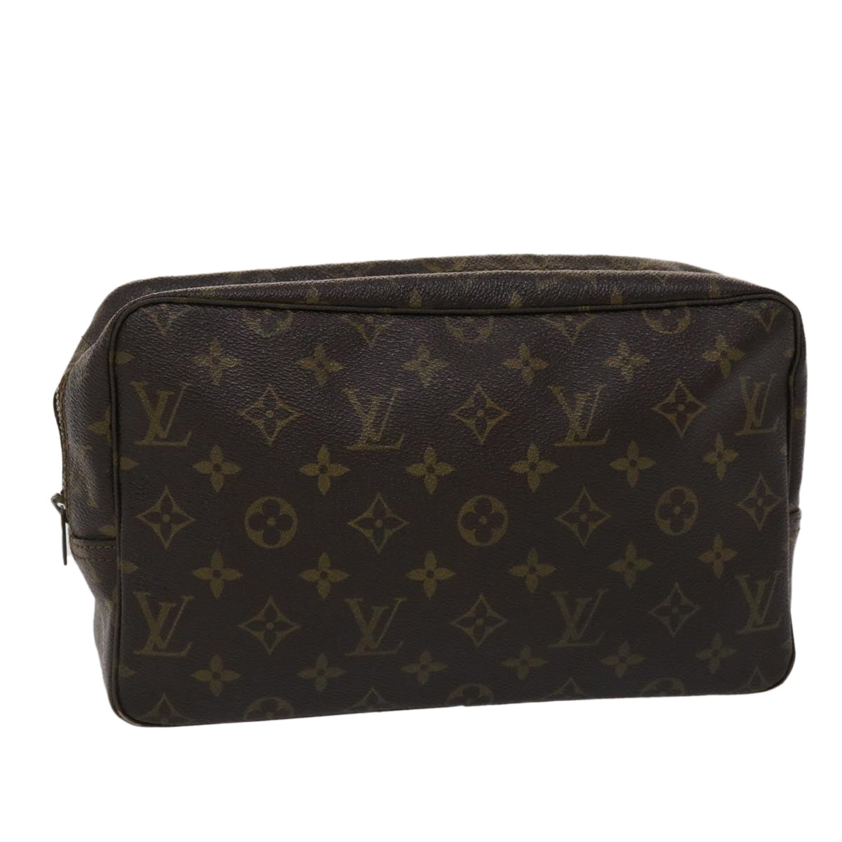 LOUIS VUITTON Monogram Trousse Toilette 28 Clutch Bag M47522 LV Auth 47092