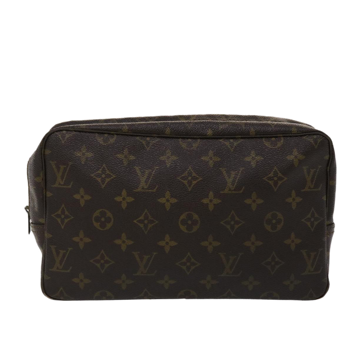 LOUIS VUITTON Monogram Trousse Toilette 28 Clutch Bag M47522 LV Auth 47092