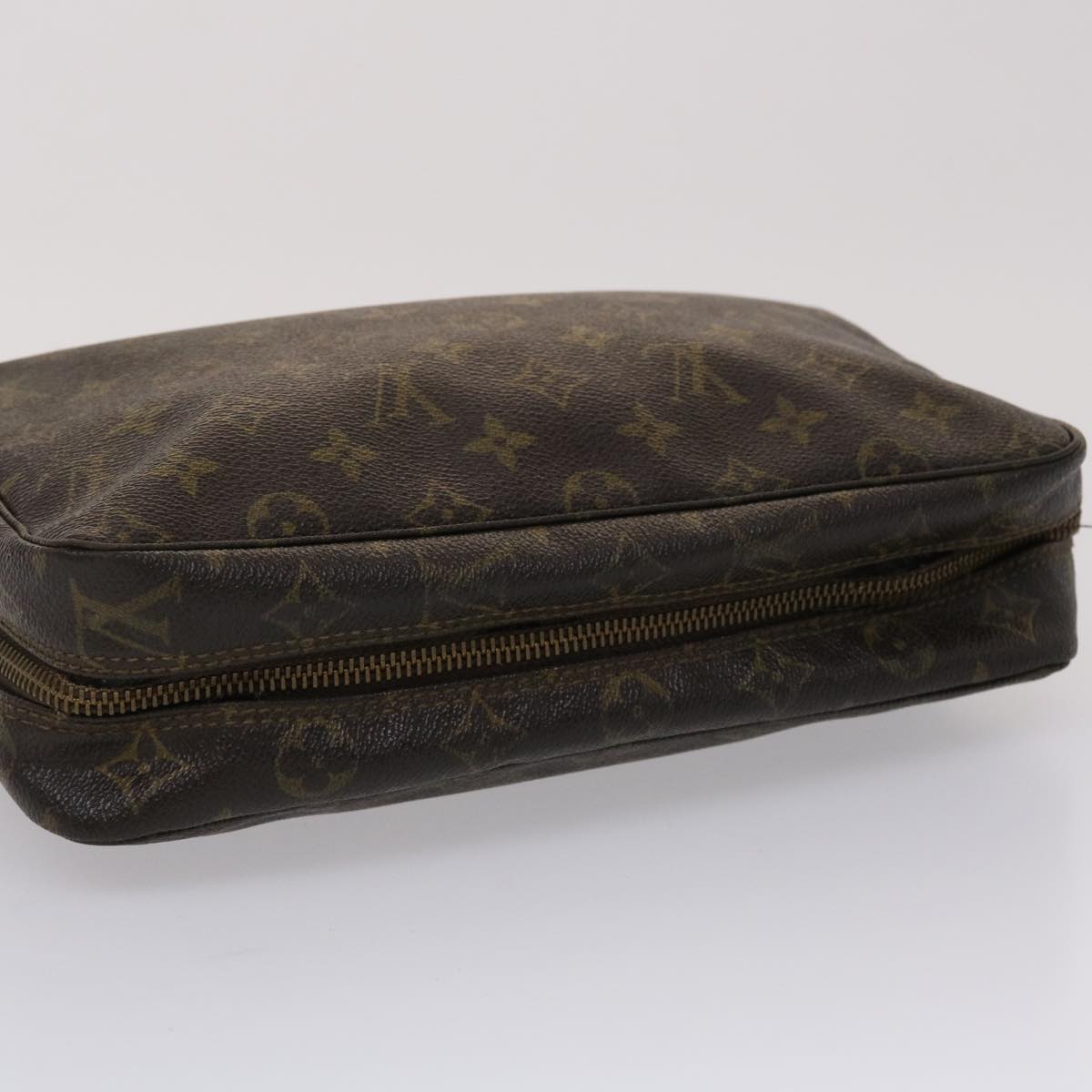 LOUIS VUITTON Monogram Trousse Toilette 28 Clutch Bag M47522 LV Auth 47092