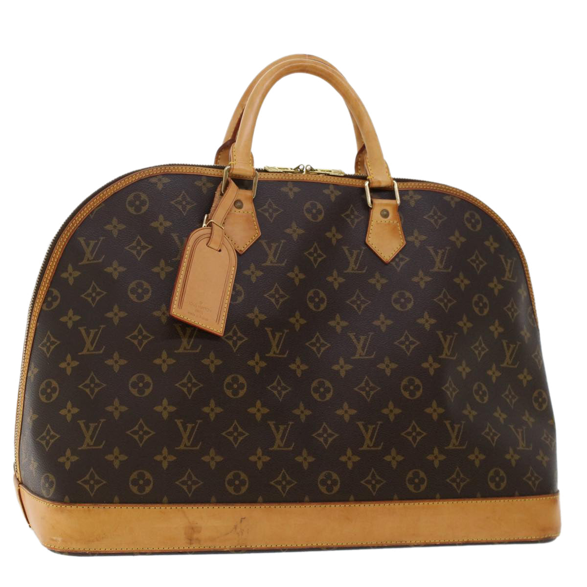 LOUIS VUITTON Monogram Alma Voyage MM Hand Bag M41446 LV Auth 47094