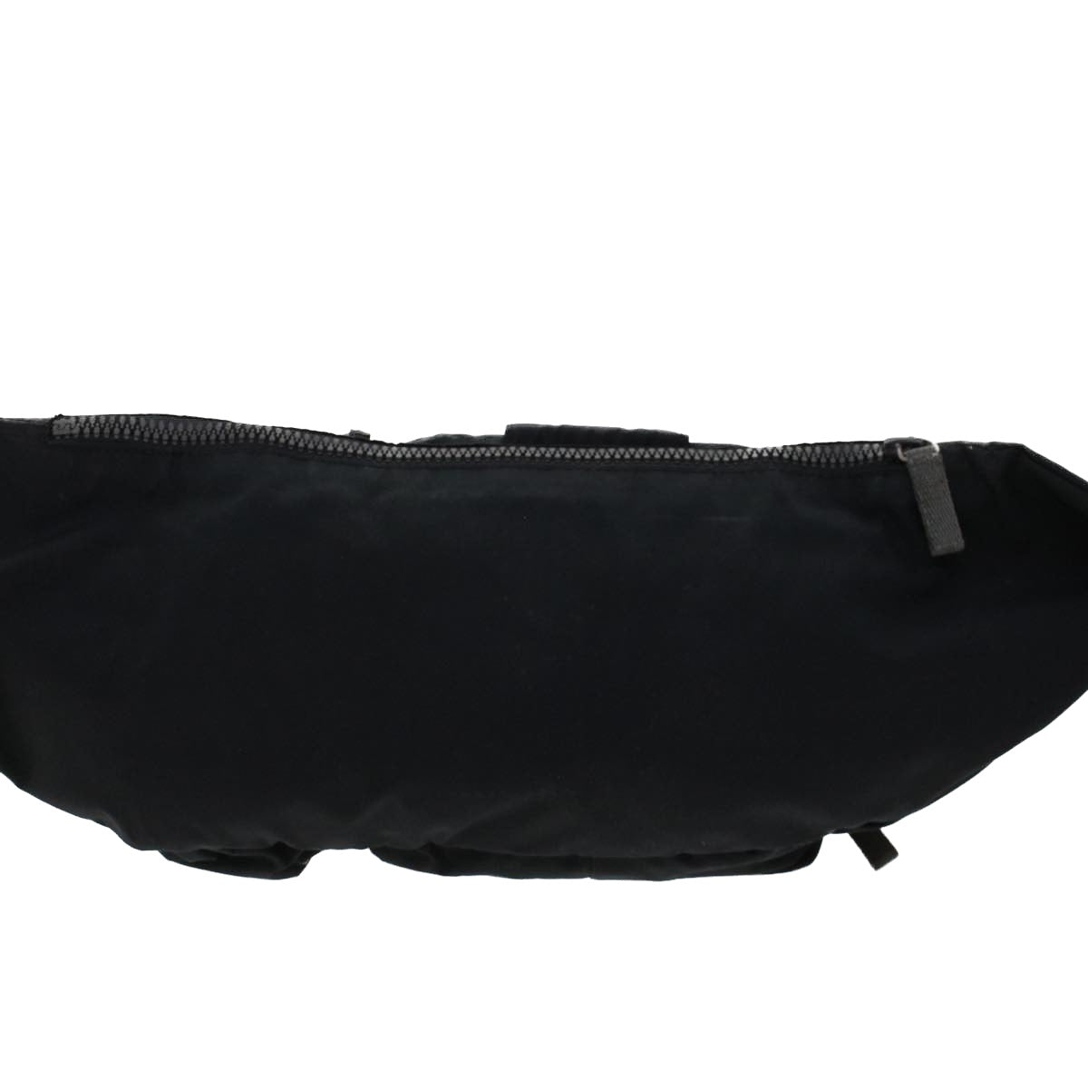 PRADA PRADA Sports Waist bag Nylon Black Auth 47102 - 0