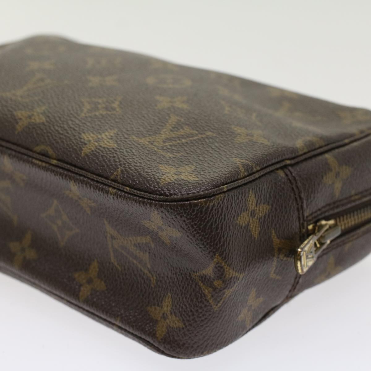 LOUIS VUITTON Monogram Trousse Toilette 23 Clutch Bag M47524 LV Auth 47137