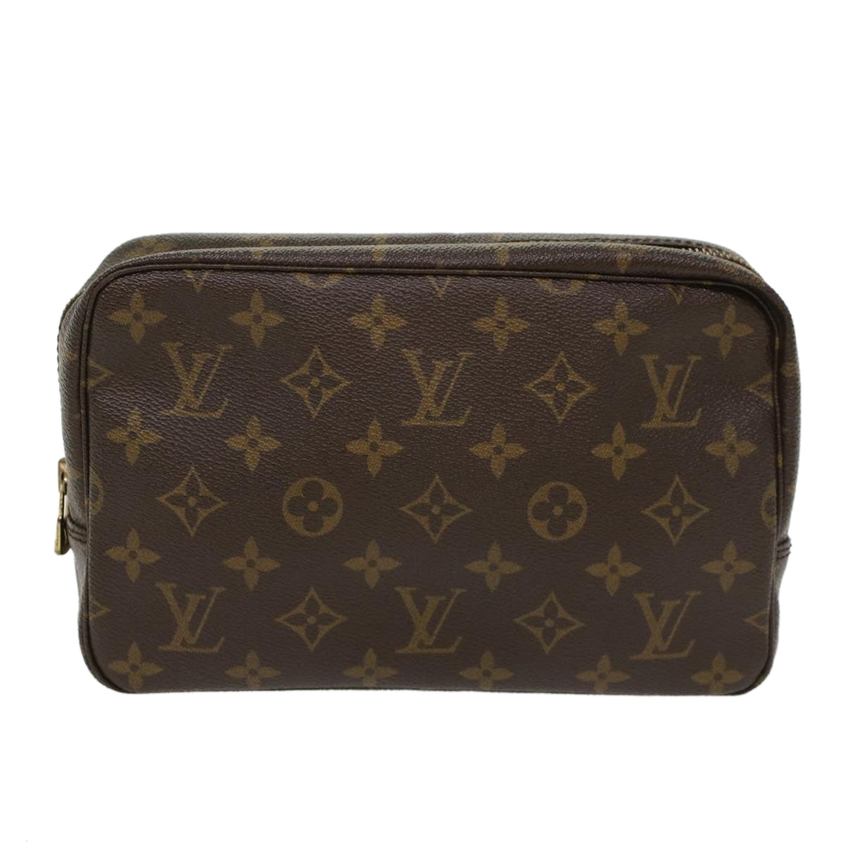 LOUIS VUITTON Monogram Trousse Toilette 23 Clutch Bag M47524 LV Auth 47137