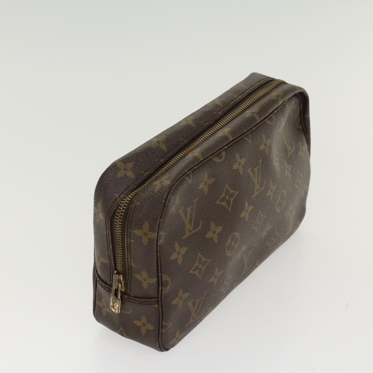 LOUIS VUITTON Monogram Trousse Toilette 23 Clutch Bag M47524 LV Auth 47137