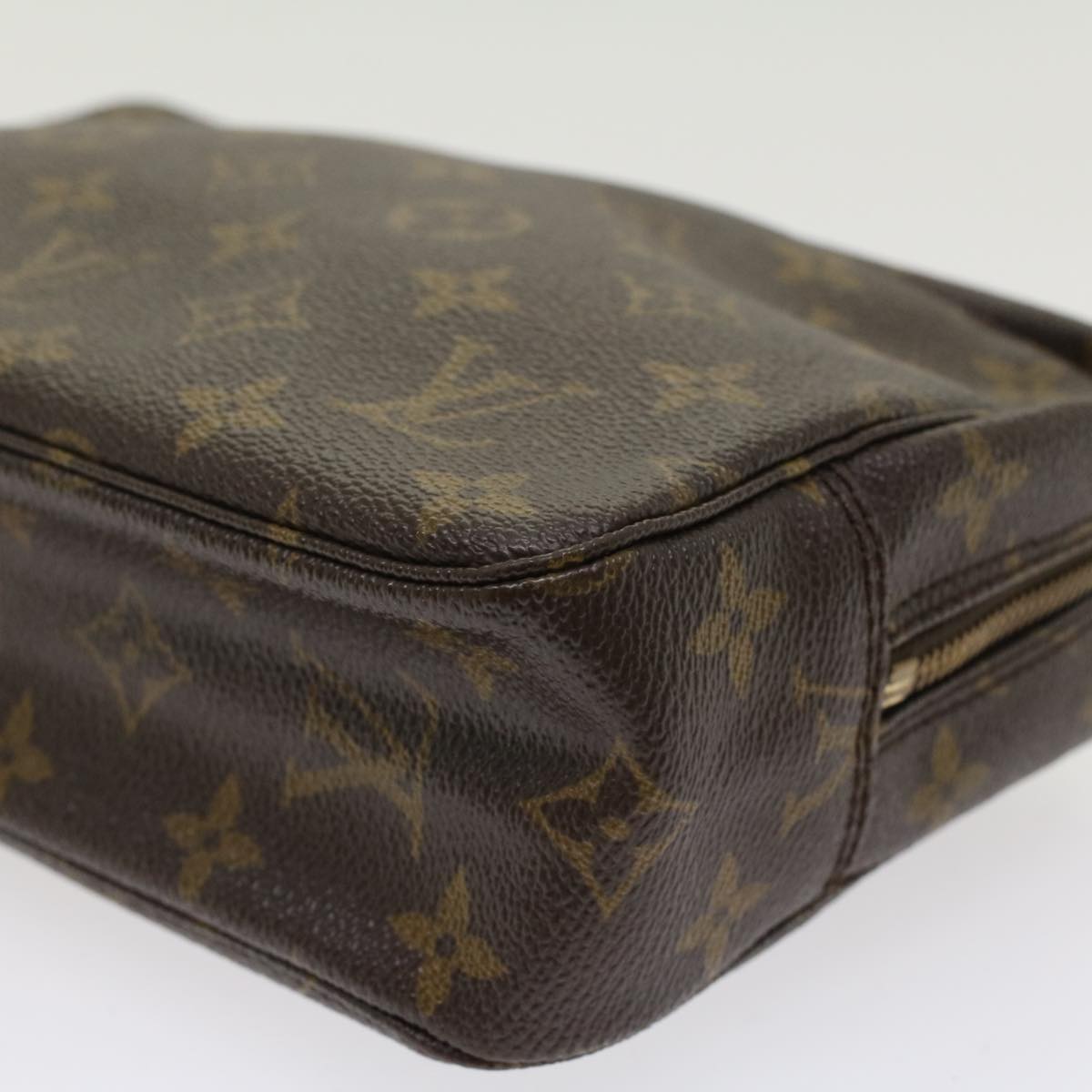 LOUIS VUITTON Monogram Trousse Toilette 23 Clutch Bag M47524 LV Auth 47137