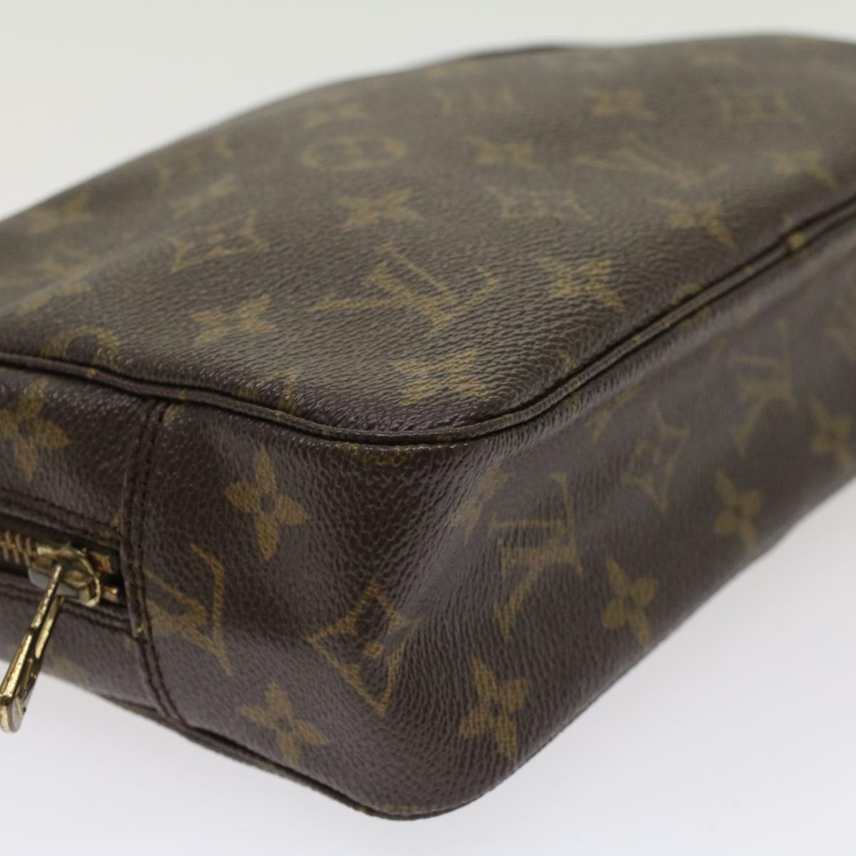 LOUIS VUITTON Monogram Trousse Toilette 23 Clutch Bag M47524 LV Auth 47137