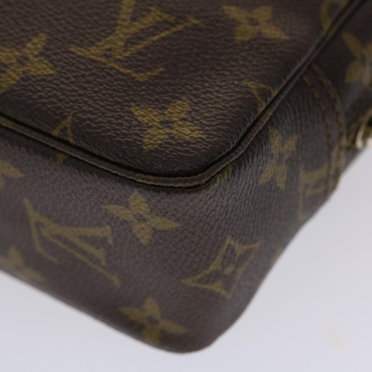 LOUIS VUITTON Monogram Trousse Toilette 23 Clutch Bag M47524 LV Auth 47139