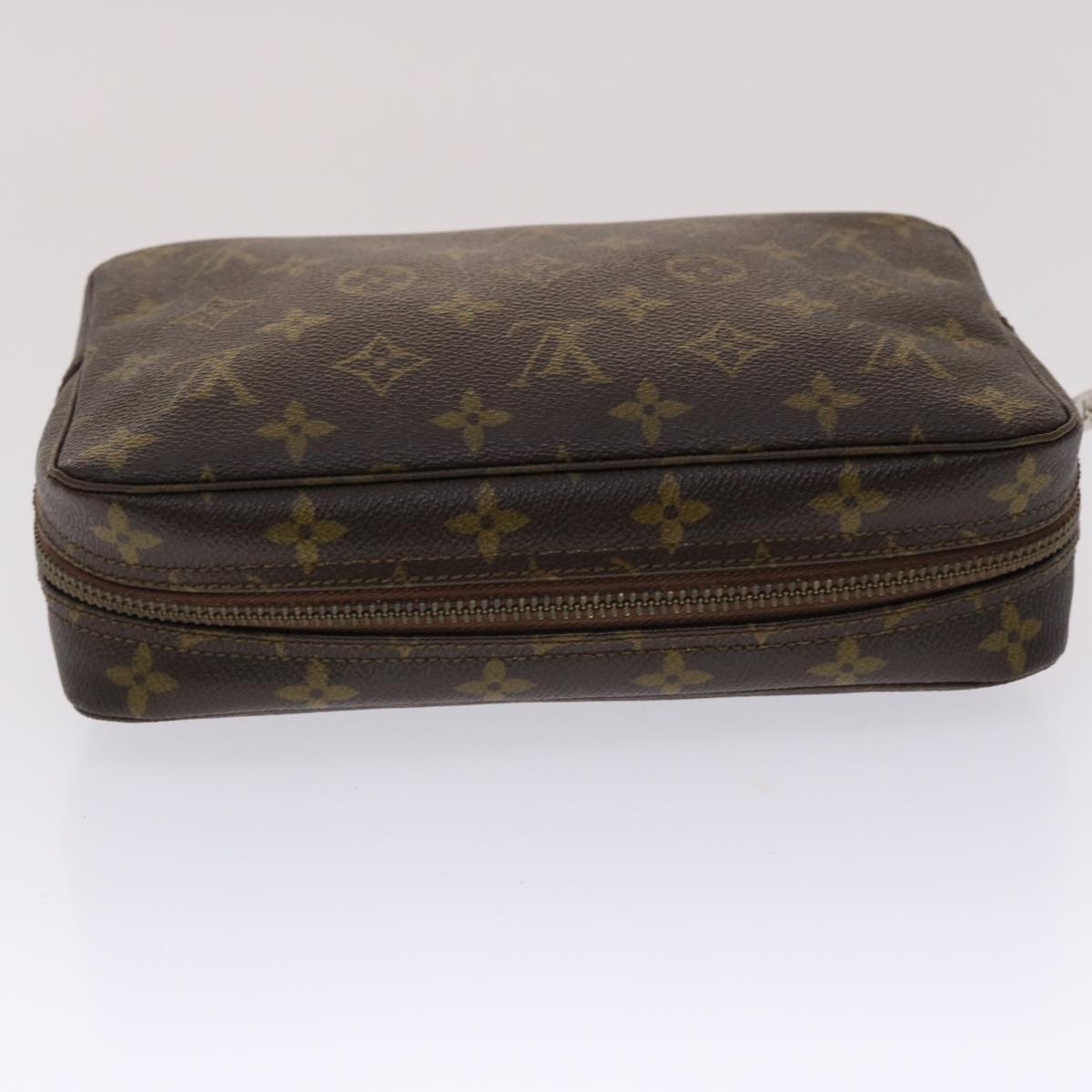 LOUIS VUITTON Monogram Trousse Toilette 23 Clutch Bag M47524 LV Auth 47139