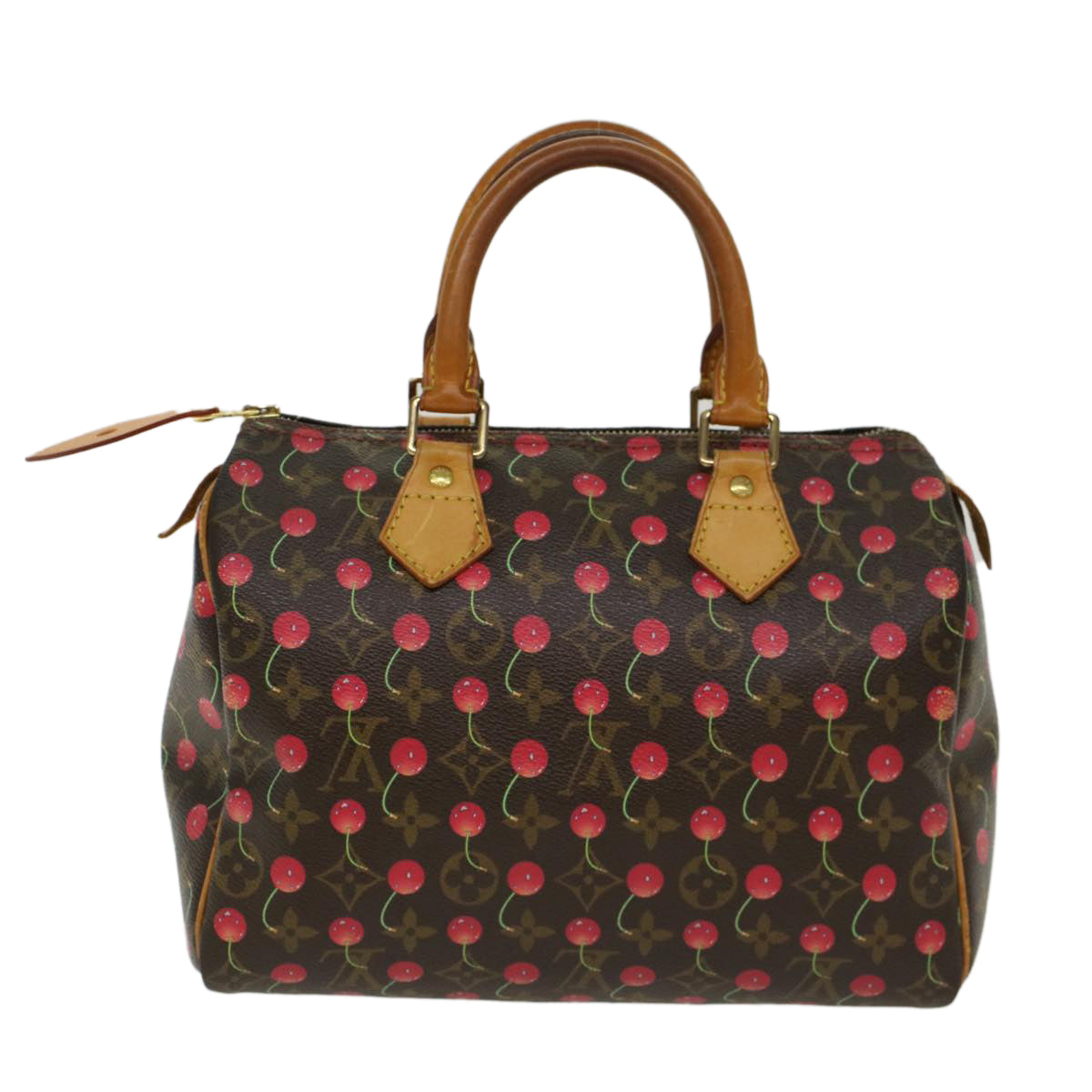 LOUIS VUITTON Monogram Cherry Speedy 25 Hand Bag M95009 LV Auth 47213 - 0