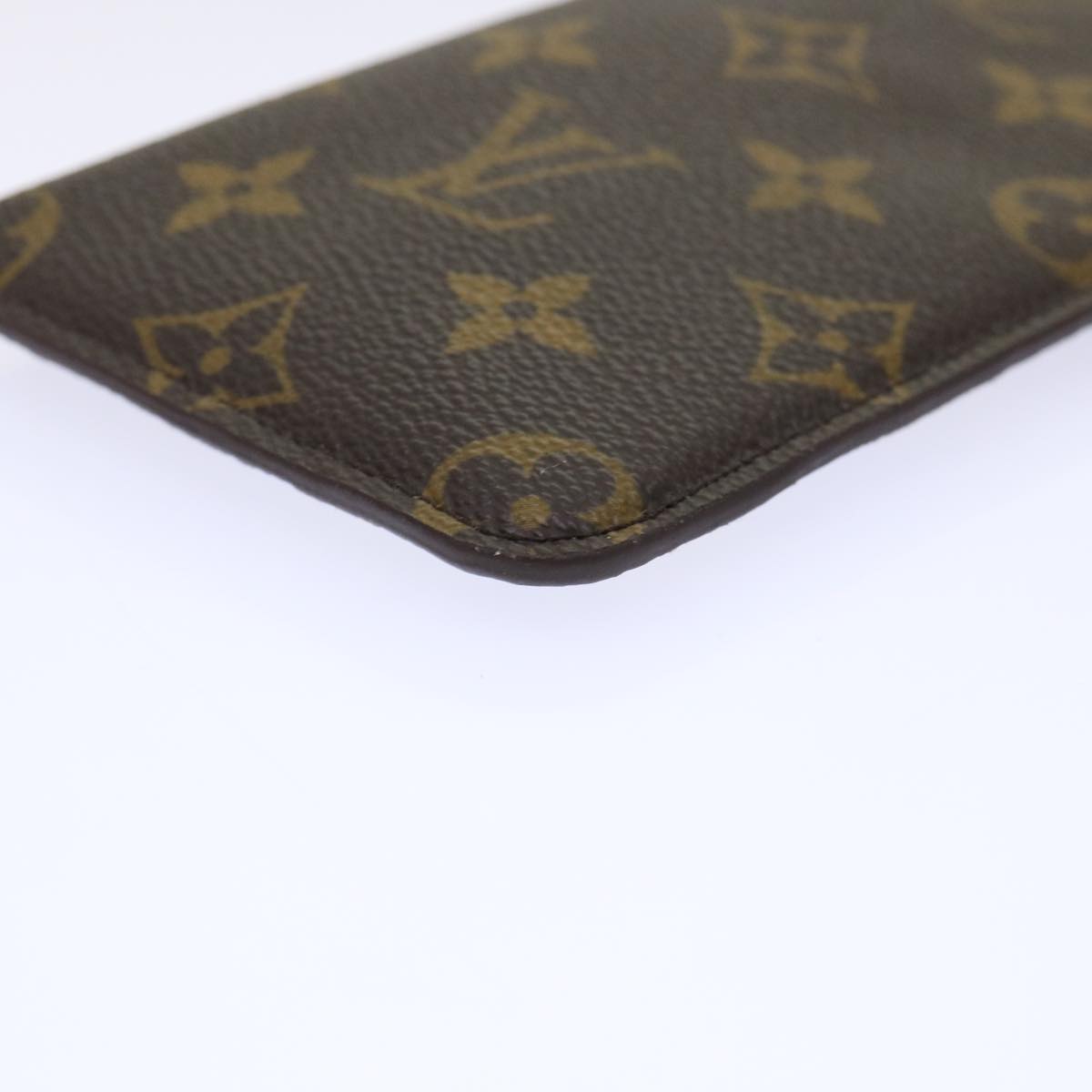 LOUIS VUITTON Monogram Etui Lunette MM Glasses Case M66544 LV Auth 47217