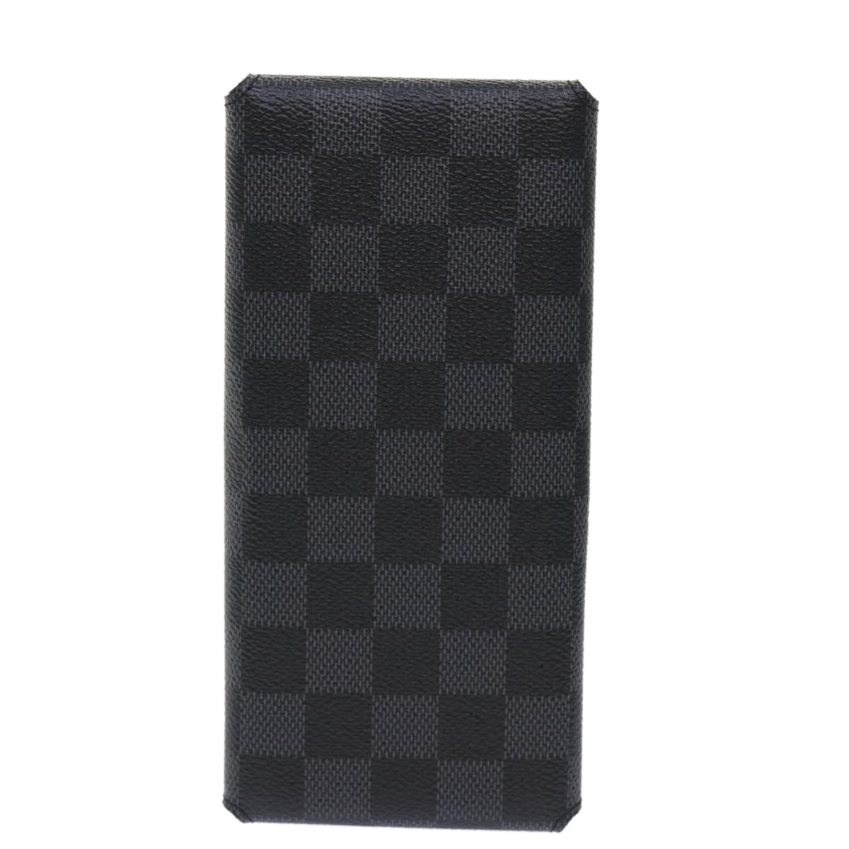 LOUIS VUITTON Damier Graphite Expert Pen Case N63134 LV Auth 47218A - 0