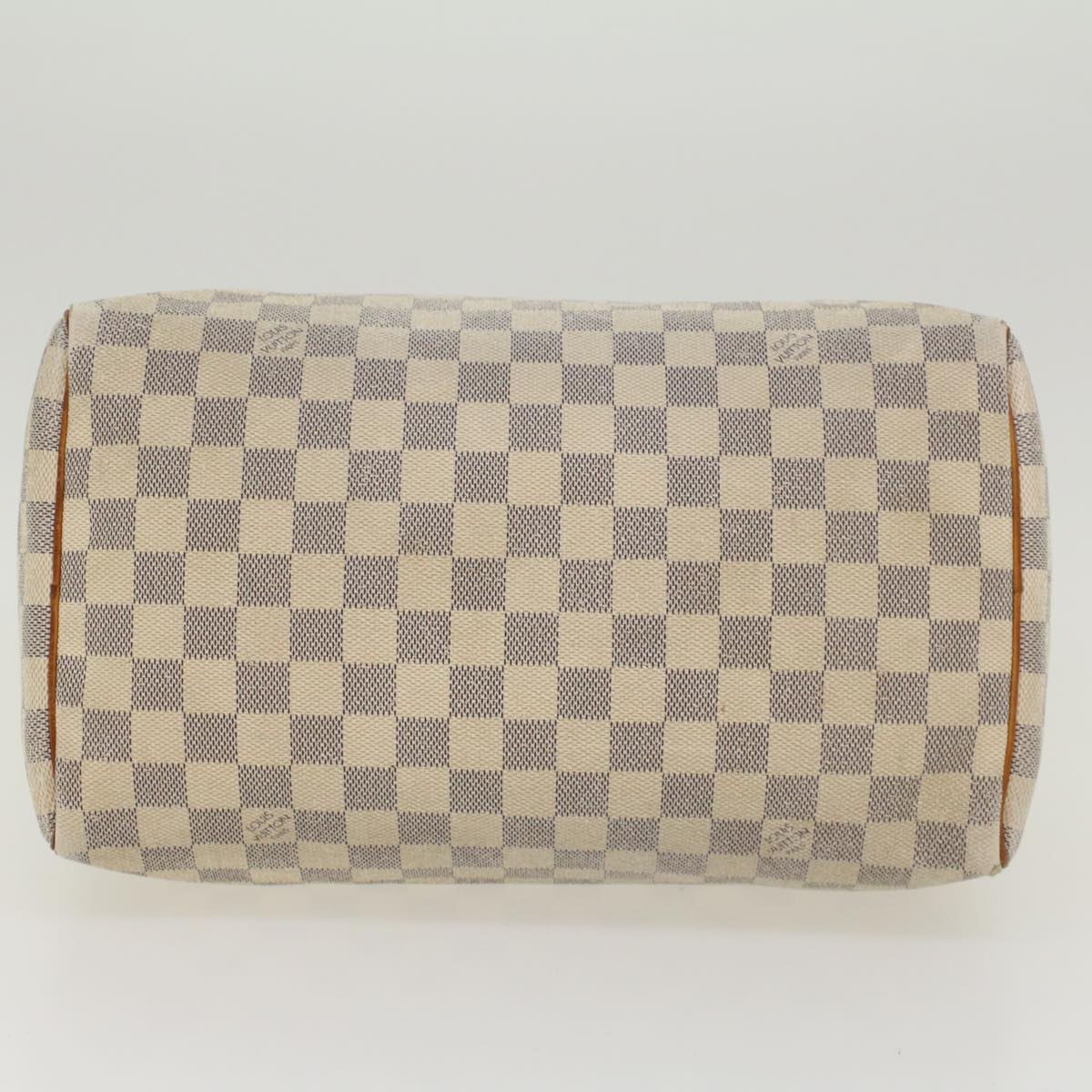 LOUIS VUITTON Damier Azur Speedy 30 Hand Bag N41533 LV Auth 47219