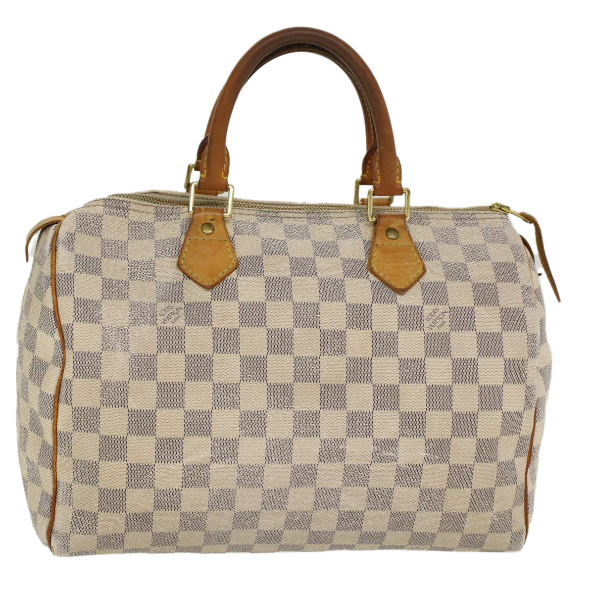 LOUIS VUITTON Damier Azur Speedy 30 Hand Bag N41533 LV Auth 47219