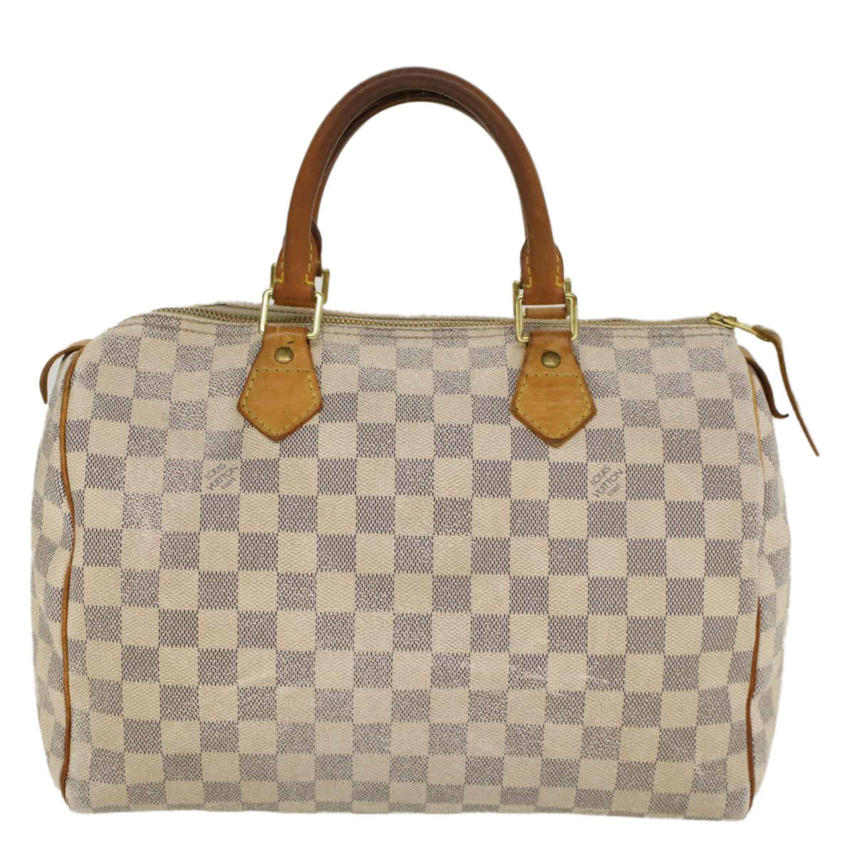 LOUIS VUITTON Damier Azur Speedy 30 Hand Bag N41533 LV Auth 47219