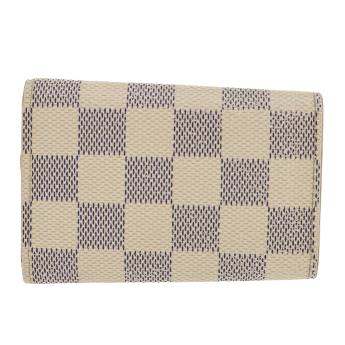 LOUIS VUITTON Damier Azur Multicles 6 Key Case N61745 LV Auth 47246 - 0