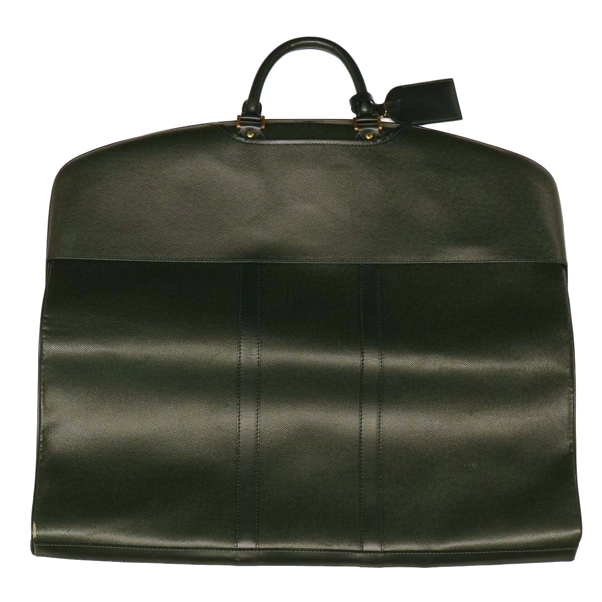 LOUIS VUITTON Taiga Leather Garment Carrier Bering Epicea M30134 LV Auth 47271