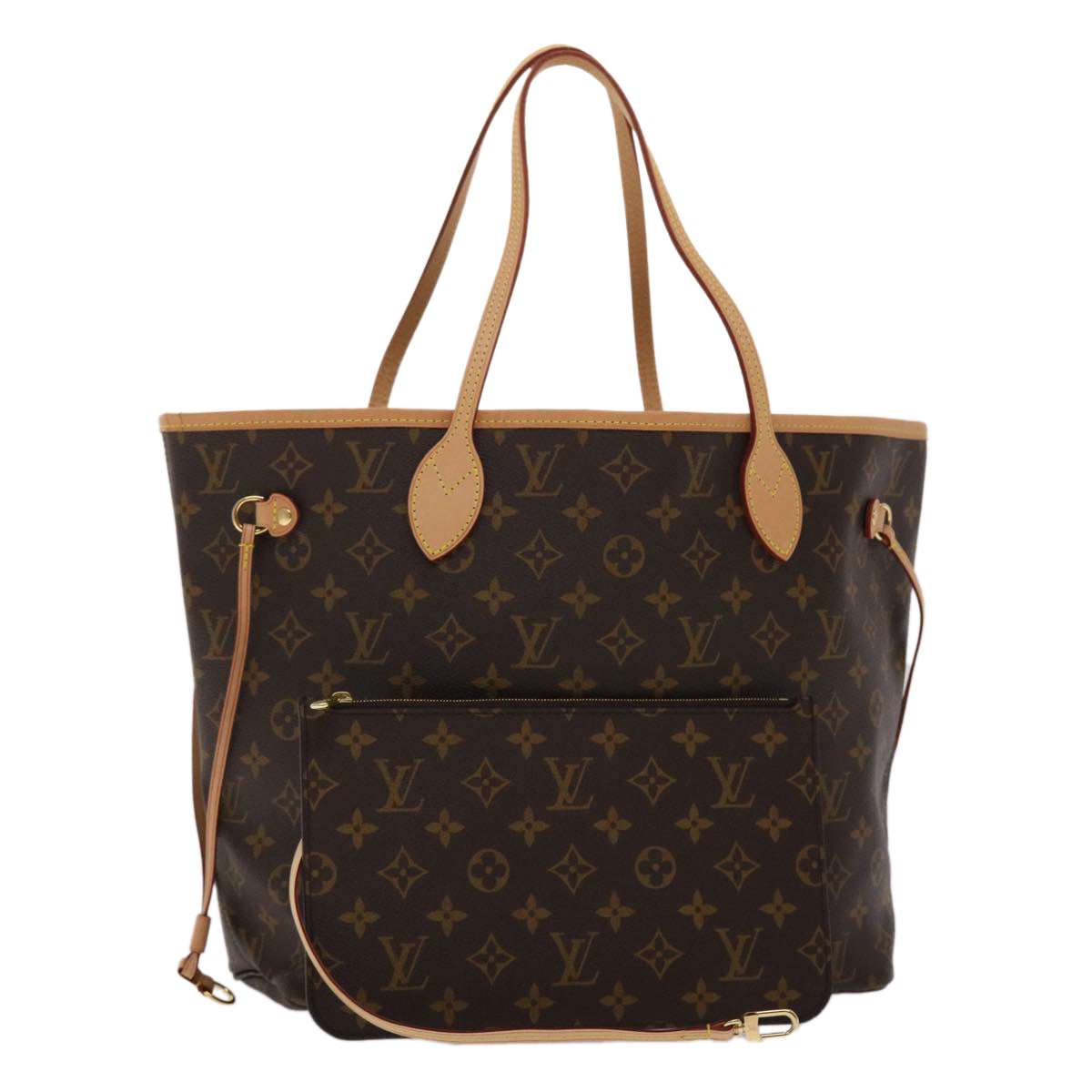 LOUIS VUITTON Monogram Neverfull MM Tote Bag M40156 LV Auth 47278A