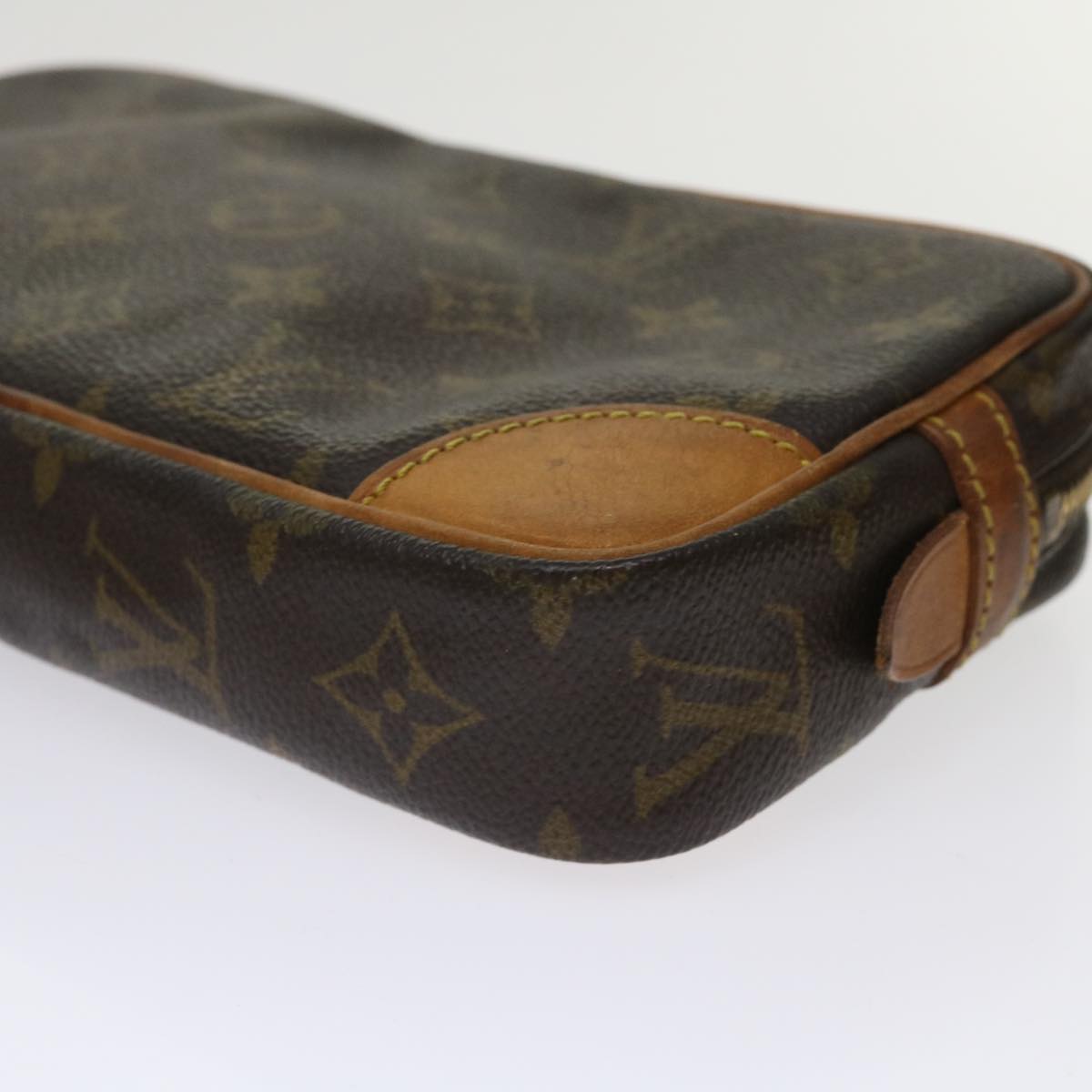 LOUIS VUITTON Monogram Marly Dragonne PM Clutch Bag M51827 LV Auth 47285