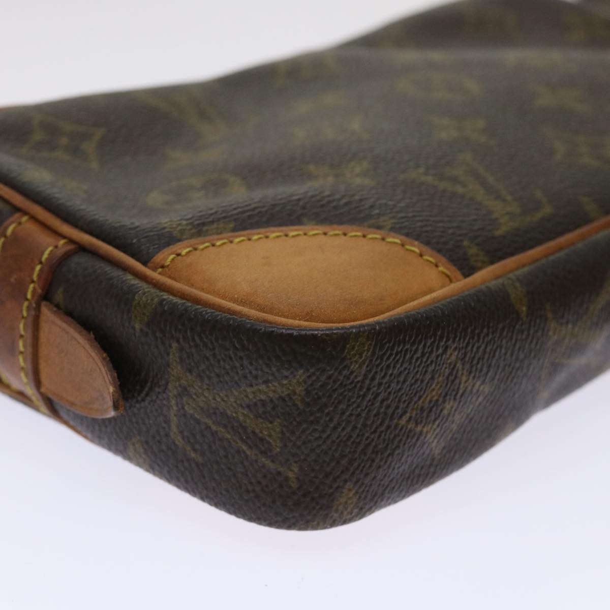 LOUIS VUITTON Monogram Marly Dragonne PM Clutch Bag M51827 LV Auth 47285