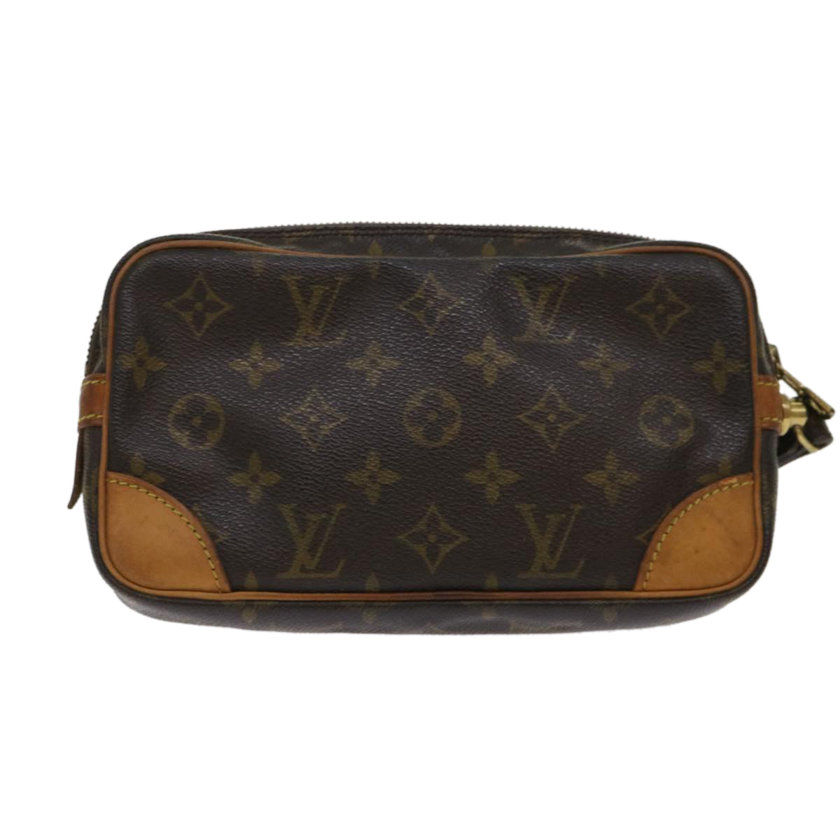 LOUIS VUITTON Monogram Marly Dragonne PM Clutch Bag M51827 LV Auth 47285 - 0