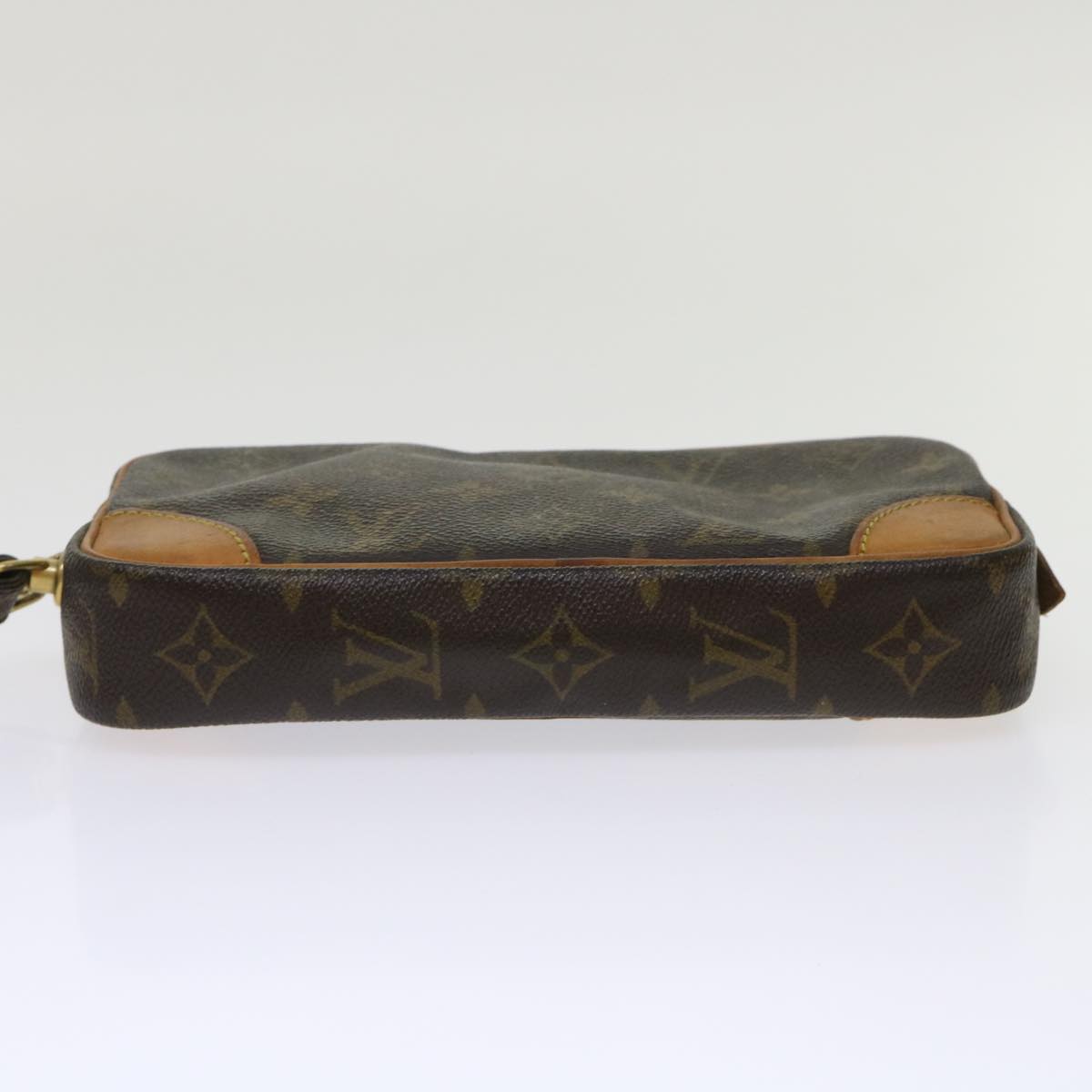 LOUIS VUITTON Monogram Marly Dragonne PM Clutch Bag M51827 LV Auth 47285