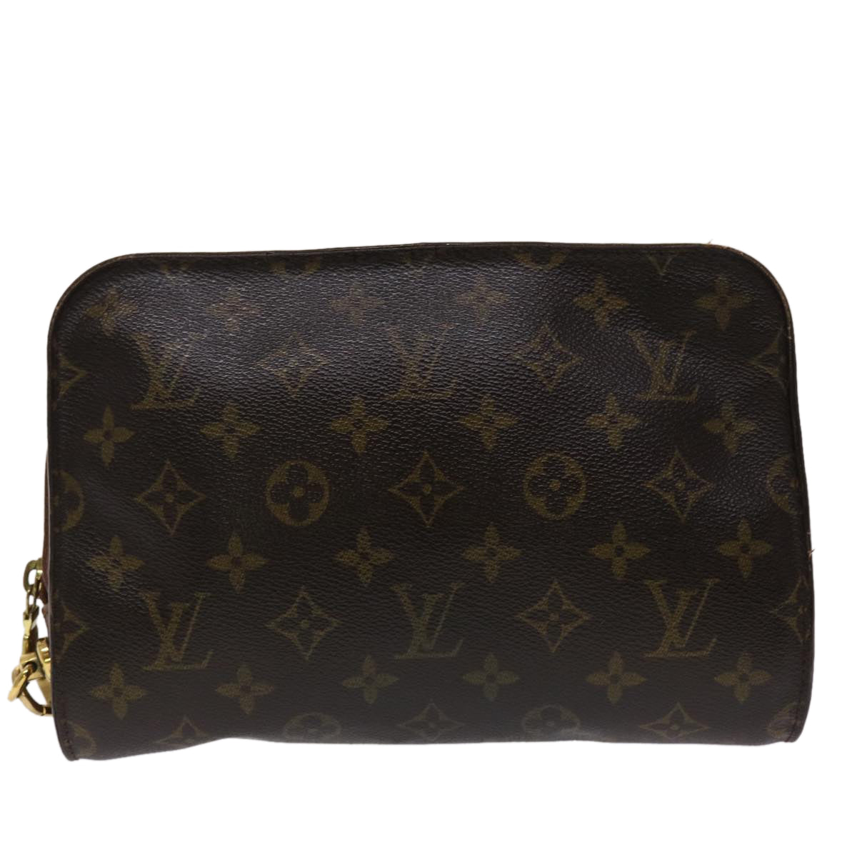 LOUIS VUITTON Monogram Orsay Clutch Bag M51790 LV Auth 47296